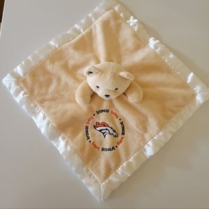Denver Broncos Baby Security Bear Blanket, NFL Officially Licensed 13X13
